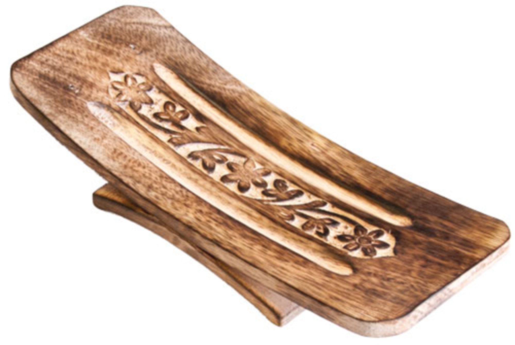 Räucherstäbchenhalter super breit Natur