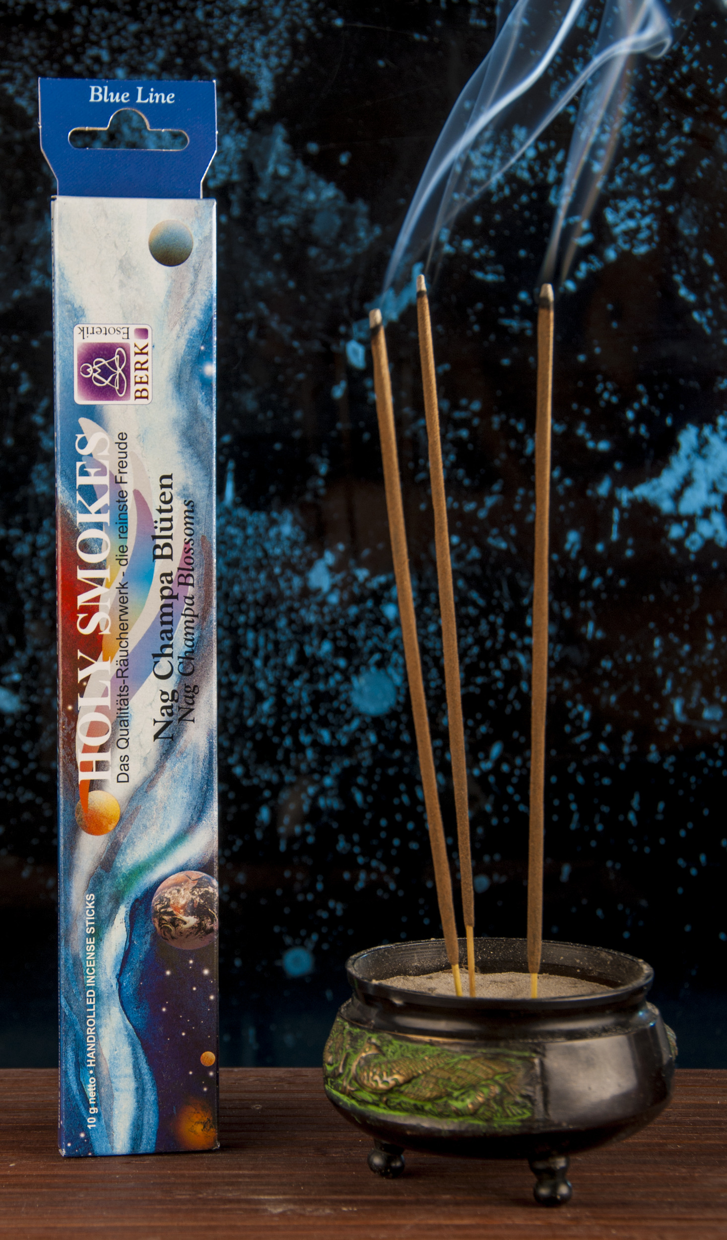 Berk Räucherstäbchen Blue Line- Nag Champa Blüten