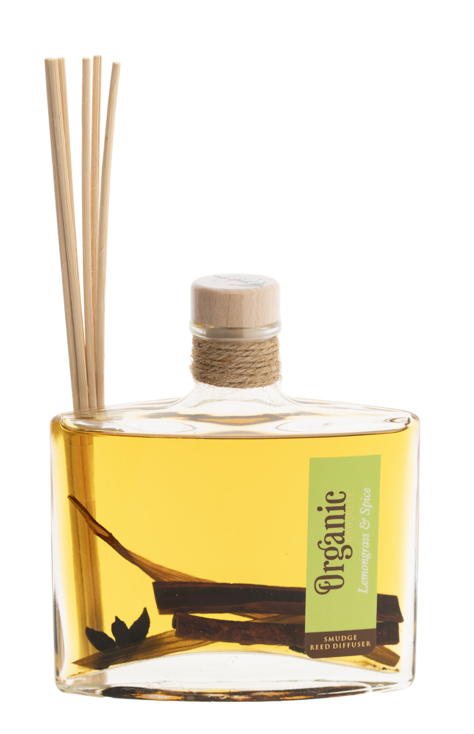 Zitronengras & Gewürze  Organic Reed Diffuser