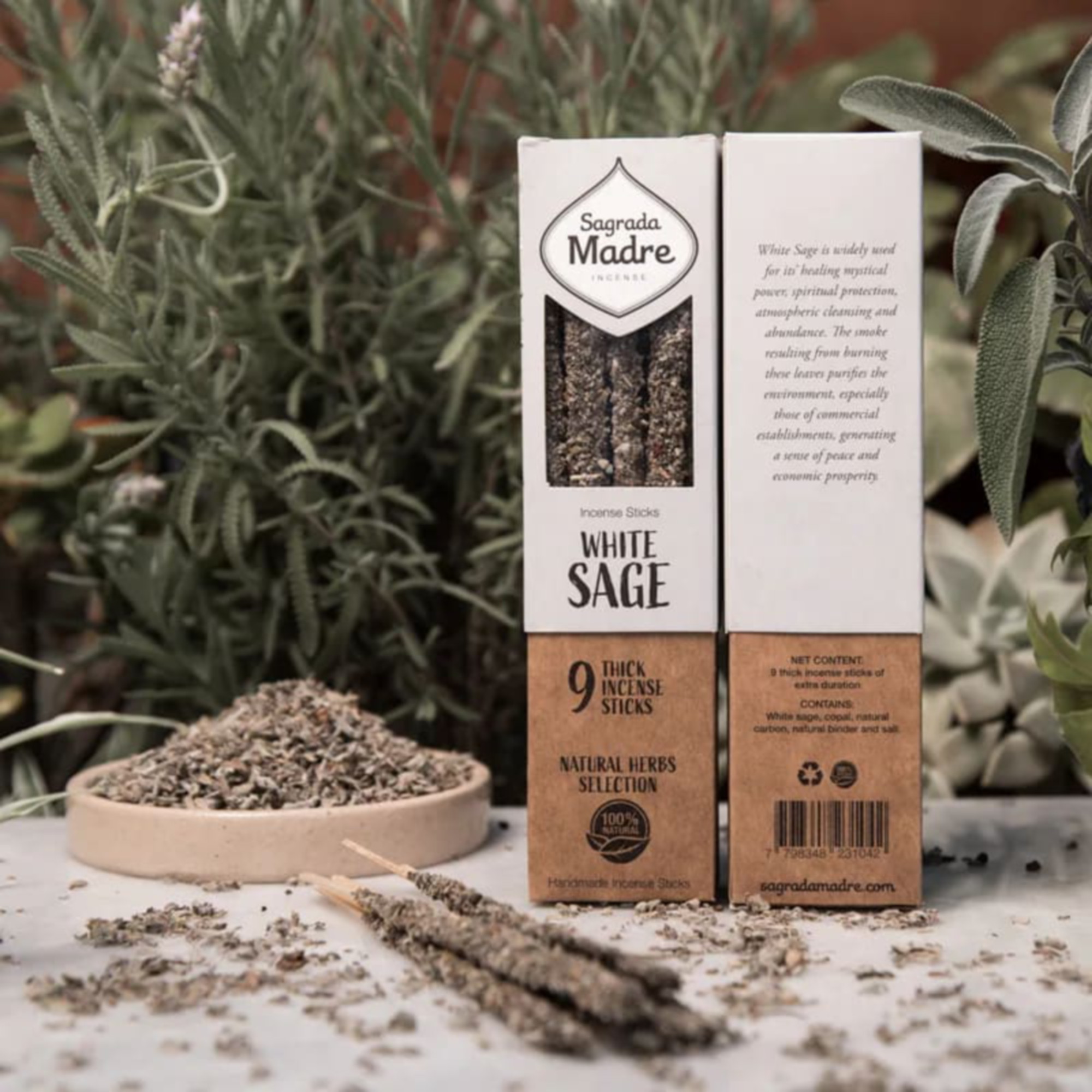 Sagrada Madre Herbal Kräuterwerk Weißer Salbei