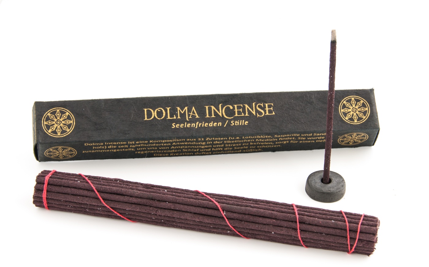 Tibetan Line- Dolma 27 Stäbchen & Halter