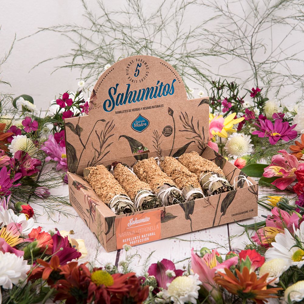 Sagrada Madre Sahumitos Smudge Orange Citronella