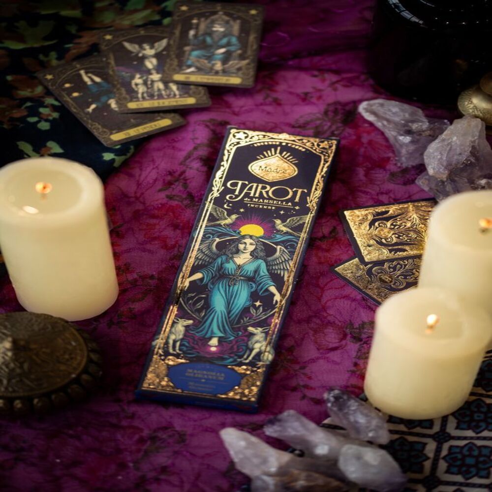 Tarot von Marseille -Magnolie & Weihrauch- Herzöffnung