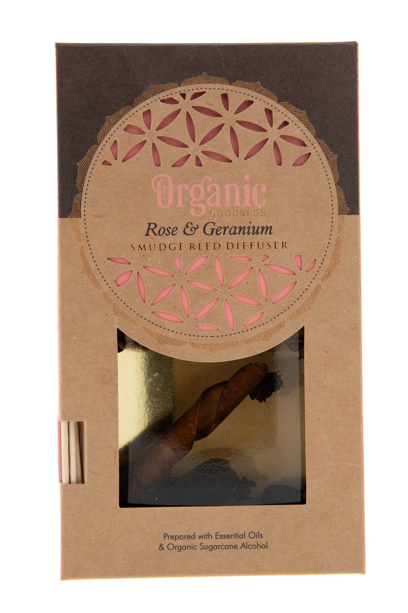 Rose & Geranie Organic Reed Diffuser