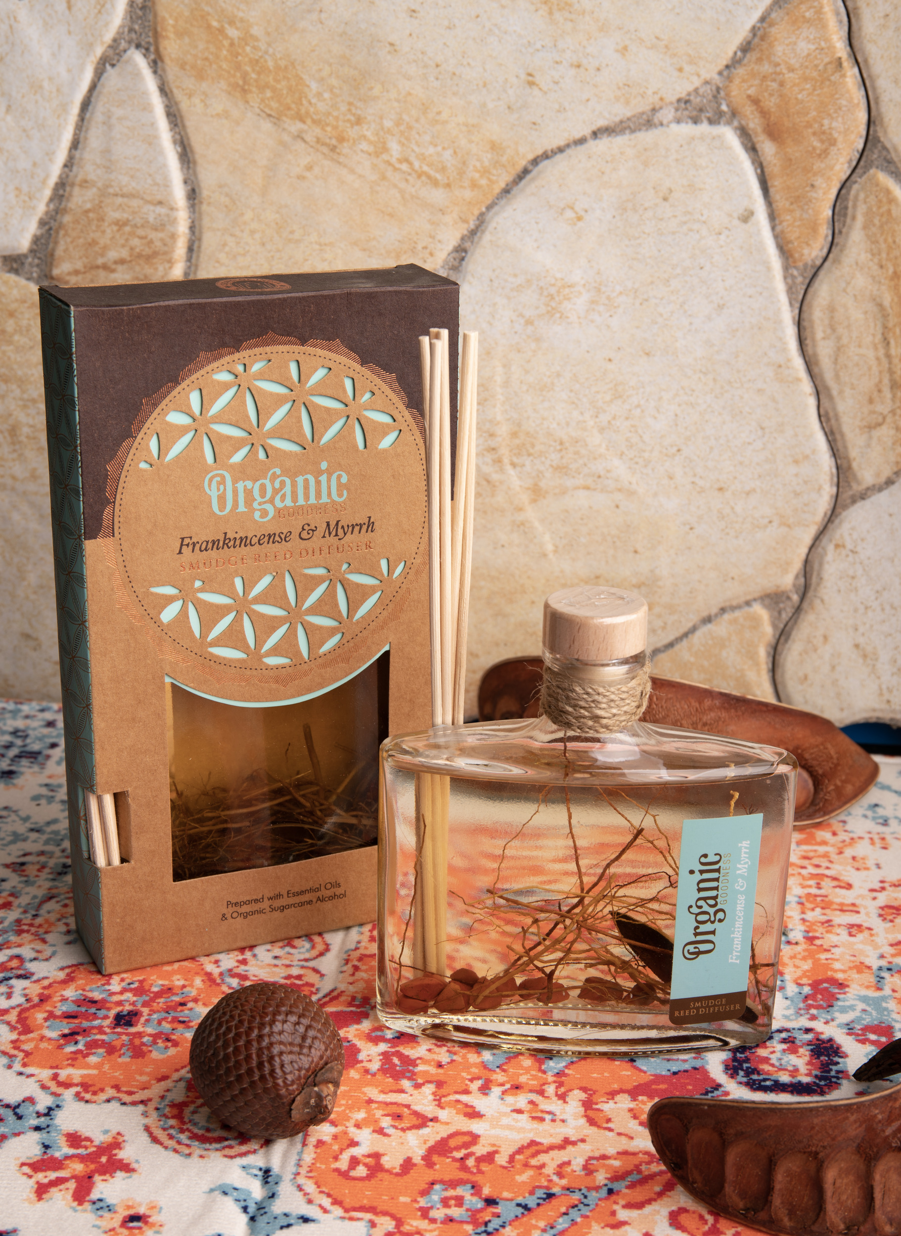 Weihrauch & Myrrhe Organic Reed Diffuser